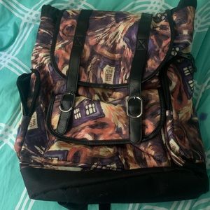 Gently Used Dr. Who Backpack